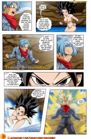 [Drah Navlag] Trunks and Caulifla (Dragon Ball Super)009