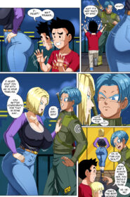 Android 18 and Trunks002