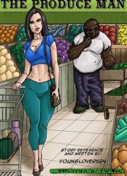 Illustratedinterracial - The Produce Man