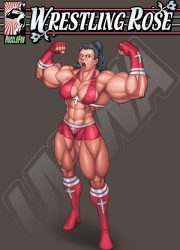 Wrestling Rose 1 – Muscle Fan