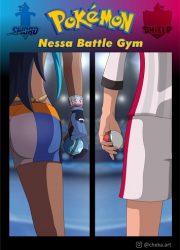 Cheka.art - Nessa Battle Gym (Pokemon)