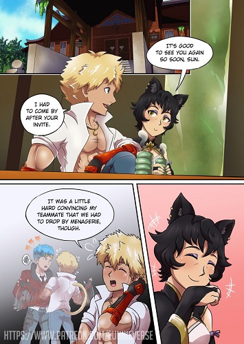 [Eunnie] Kali x Sun Doujin (RWBY)