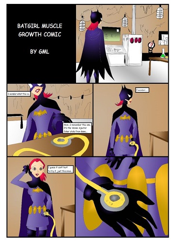 [GrandMasterLucilious] Batgirl Muscle Growth