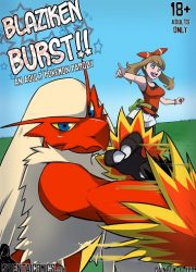 Blaziken Burst by Rainbow Flyer - Pokemon