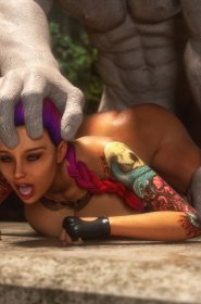 - Lara Croft Gets Monster Cocked (26)