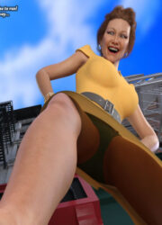 DrMorphGTS - Becky Ingram: A Racist Giantess