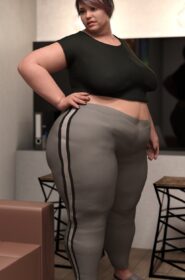 Goth BBW To Blonde (4)