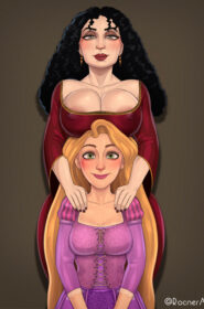 Mother Gothel x Rapunzel001