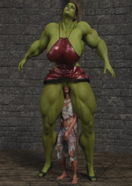 Mhmdt – Hulk Woman vs Hulk Man