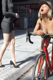 Flashing while cycling on street's (52)