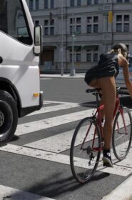 Flashing while cycling on street's (54)