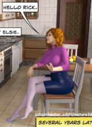 Mature3dcomics - Aunt Elsie Pantyhose