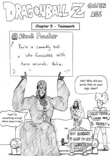 [TheWriteFiction] Dragonball Z Golden Age – Chapter 5 – Teamwork