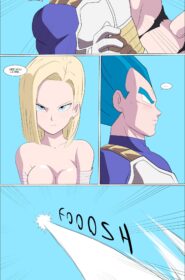 Vegeta VS Android 18020