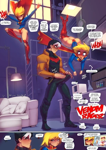 Red Hood x Supergirl: Venom Rager – Fred Perry